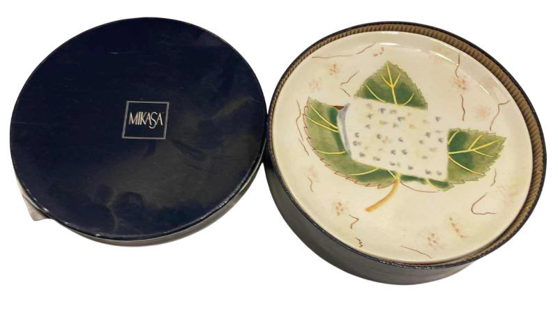 Photo 1 of FROMAGE MIKASA SALAD / DESSERT PLATE 8"  SET OF 4