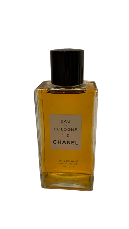 Photo 1 of VINTAGE CHANEL NO. 5 EAU DE COLOGNE 4 OZ BOTTLE