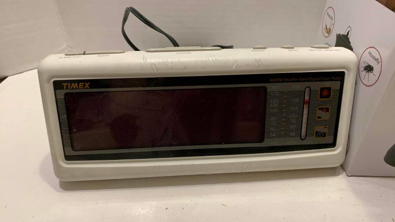 Photo 1 of VINTAGE TIMEX NIGHTSTAND CLOCK AND ELECTRIC BUG ZAPPER