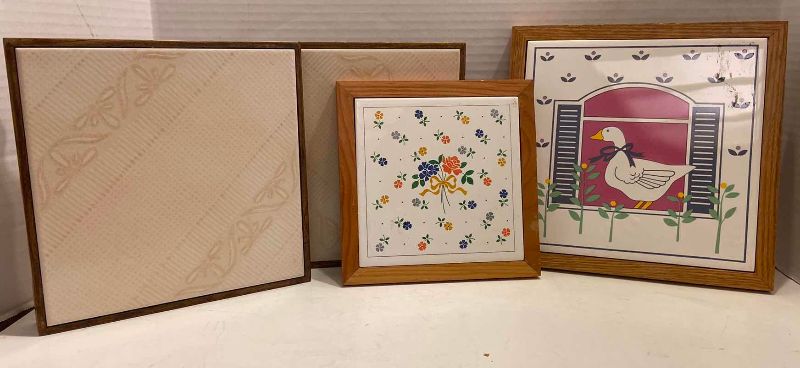 Photo 1 of 4-ASSORTED TRIVET POT/PAN TRAYS