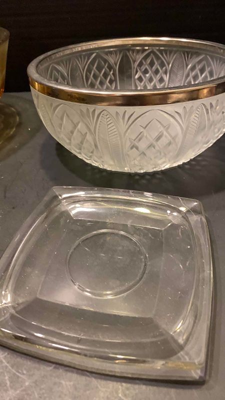 Photo 1 of VINTAGE GLASSWARE