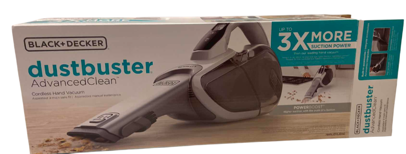 Photo 1 of BLACK+DECKER DUSTBUSTER ADVANCE CLEAN CORDLESS HANDHELD VACUUM MODEL HHVJ315JD10