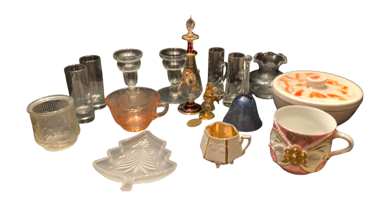 Photo 1 of VINTAGE GLASSWARE
