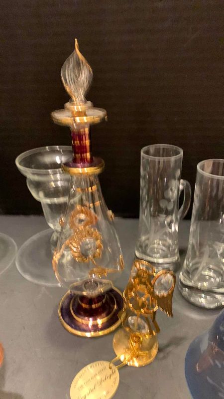 Photo 1 of VINTAGE GLASSWARE