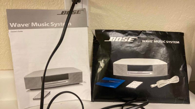 Photo 1 of BOSE WAVE MUSIC SYSTEM