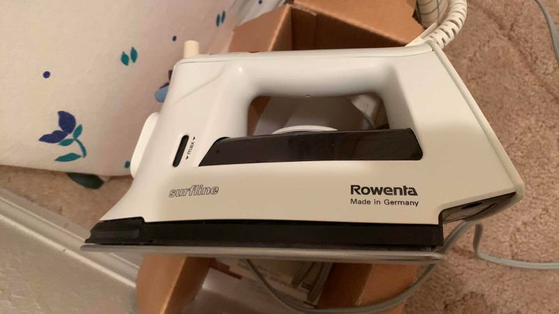 Photo 1 of ROWENTA MADE IN GERMANY IRON AND IRONING BOARDS
