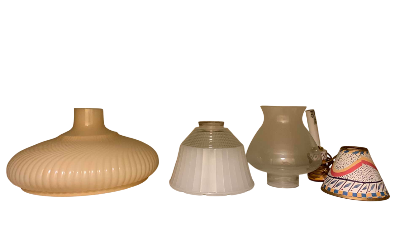 Photo 1 of GLASS LAMPSHADES