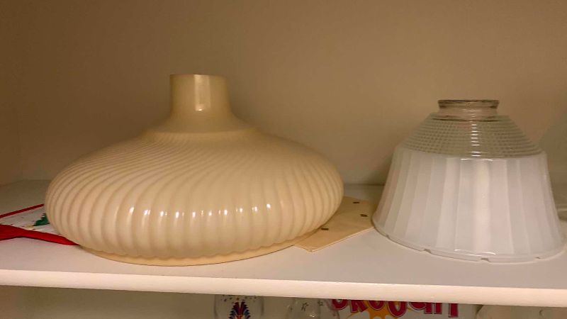 Photo 1 of GLASS LAMPSHADES