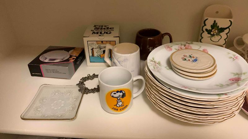 Photo 1 of PLATES AND CUPS