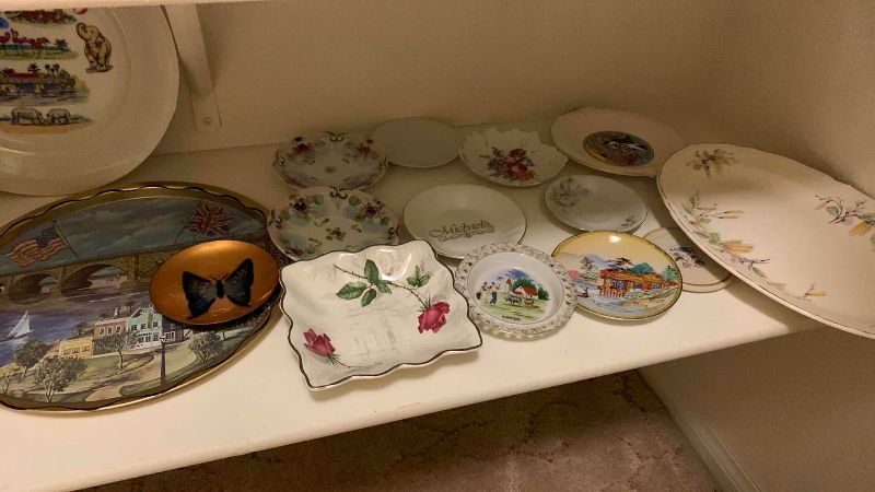 Photo 1 of VARIOUS PLATES AND SAUCERS