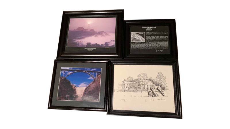 Photo 1 of FRAMED ARTWORK PERFECT STORM