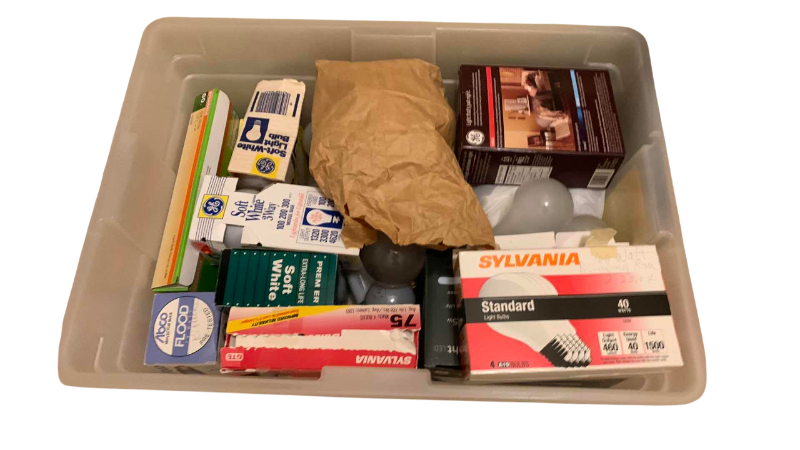 Photo 1 of CASE OF ASSORTED LIGHT BULBS