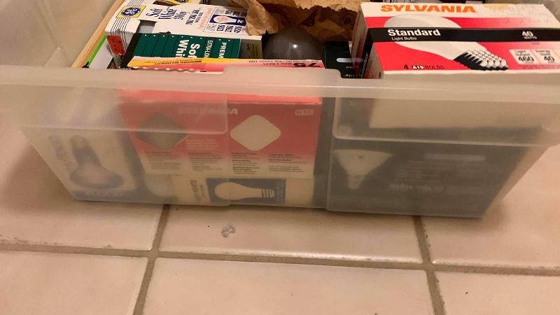 Photo 1 of CASE OF ASSORTED LIGHT BULBS