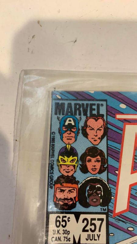 Photo 1 of MARVEL COMICS AVENGERS #257 TERMINUS