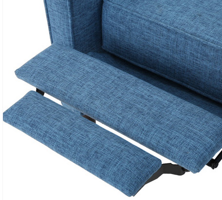 Photo 1 of MACEDONIA MID CENTURY MODERN TUFTED BACK FABRIC RECLINER