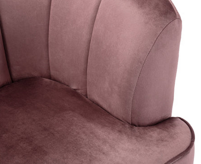 Photo 1 of OHNSTAD MODERN GLAM VELVET CHANNEL STITCH 3 SEATER SOFA