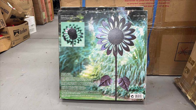 Photo 1 of SUNFLOWER OUTDOOR WIND-SPINNER 