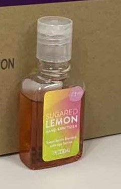 Photo 1 of HAND SANITIZER LEMON SCENTED CASEPACK 96