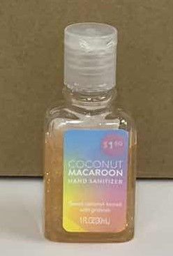 Photo 1 of HAND SANITIZER COCONUT MACAROON SCENTED CASE PACK 96