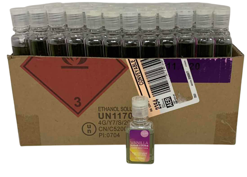 Photo 1 of HAND SANITIZER VANILLA SCENTED CASE PACK 96
