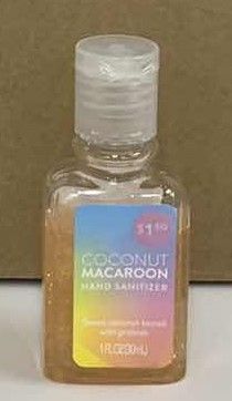 Photo 1 of HAND SANITIZER COCONUT MACAROON SCENTED CASE PACK 96