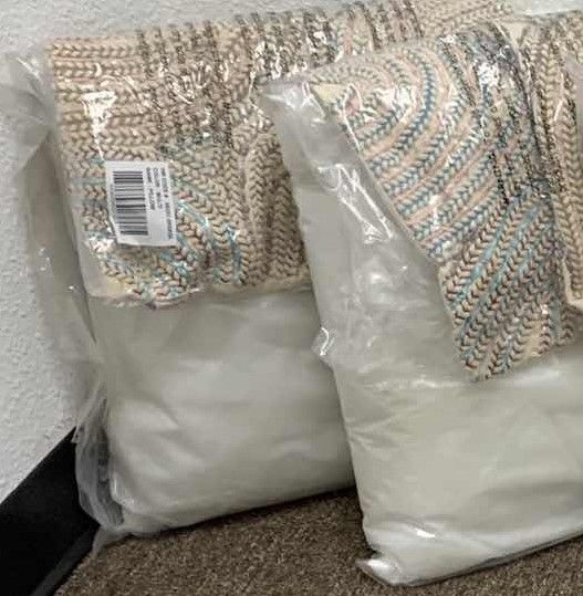 Photo 1 of 4-DECORATIVE THROW PILLOWS 