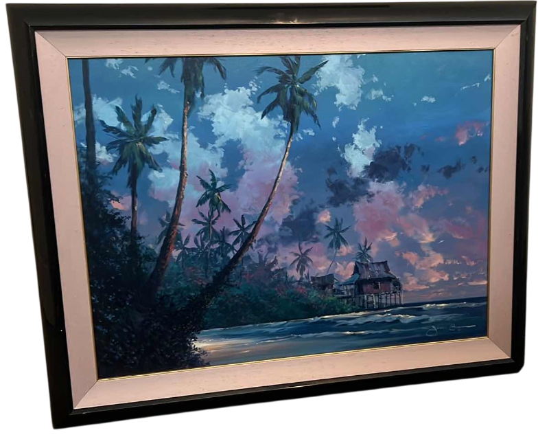 Photo 1 of ORIGINAL JAMES COLEMAN SIGNED OIL PAINTING 48” X 38”