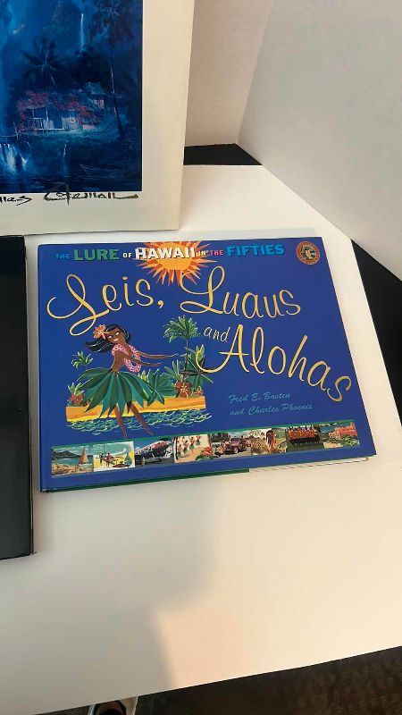 Photo 1 of 3 HAWAII AND OCEAN ART THEMED HARDBACK BOOKS BY JAMES COLEMAN AND WYLAND