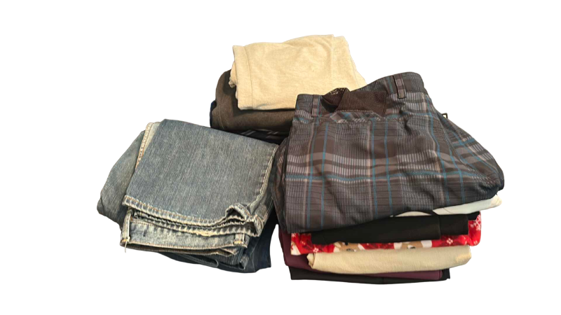 Photo 1 of MENS BOTTOMS , DENIM  36 , SWIM SHORTS SWEAT PANTS L & XL