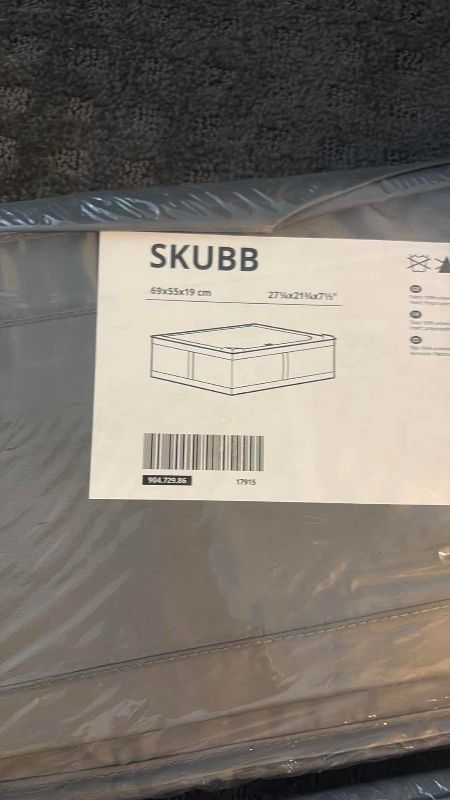 Photo 1 of 2-SKUBB UNDER THE BED STORAGE BAGS