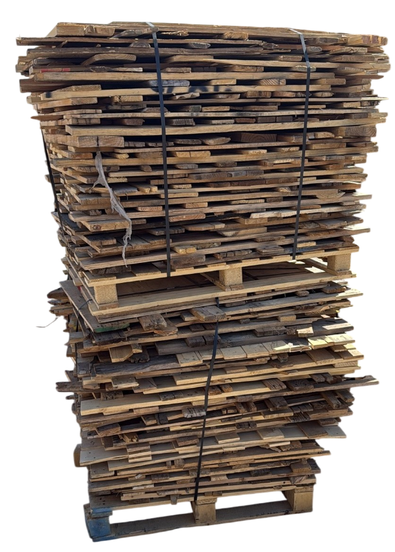 Photo 1 of 2-PALLETS OF UNIFORM SIZE WOOD SLATS FOR WALL MOUNTING