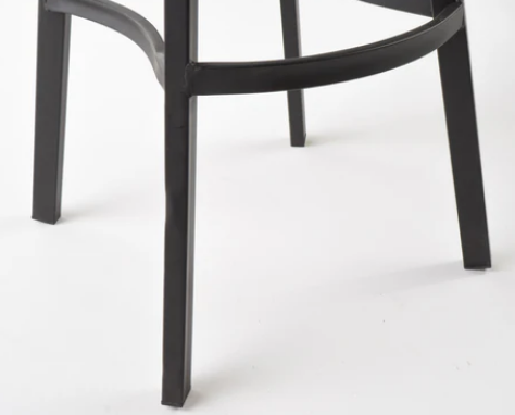 Photo 1 of 2 SHEA WOOD AND IRON RUSTIC SWIVEL BARSTOOLS 
