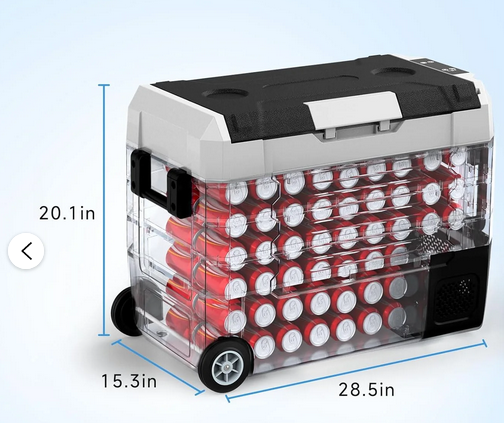 Photo 1 of ELECTRIC COOLER 58QT CAR REFRIGERATOR 12V PLUG IN