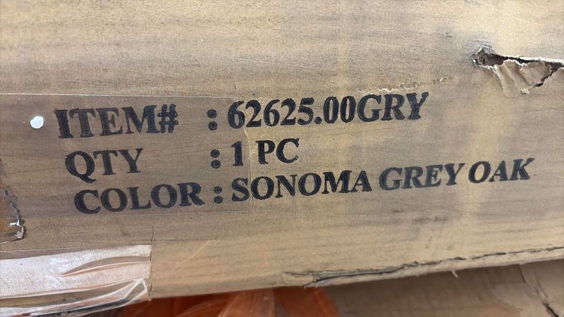 Photo 1 of TELEVISION CONSOLE SONOMA GREY OAK