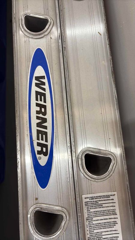 Photo 1 of WERNER 40' ALUMINUM LADDER MODEL D1540-2