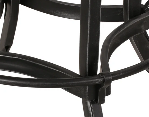 Photo 1 of 2 PINEVIEW MODERN INDUSTRIAL FIRWOOD BAR STOOL ADJUSTABLE HEIGHT SWIVEL BARSTOOLS. NATURAL AND BLACK