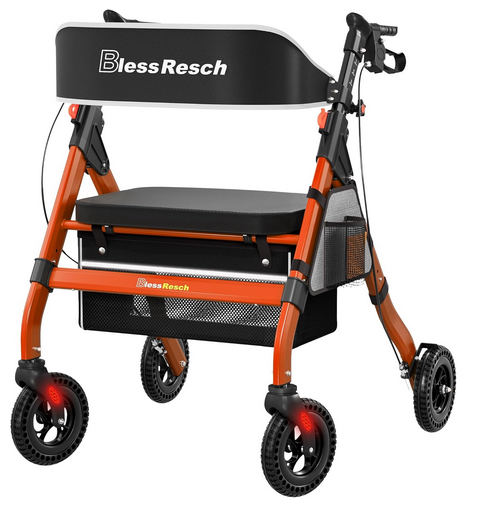 Photo 1 of ROLLATOR WALKER 450LBS RED