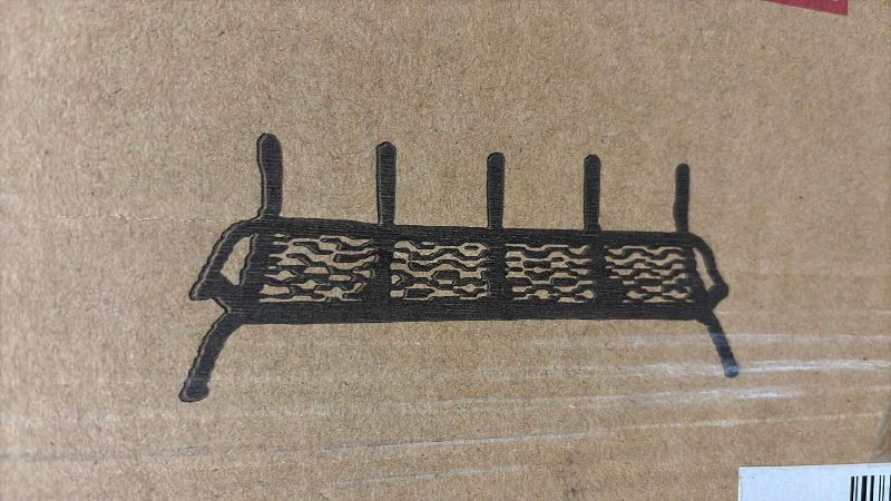 Photo 1 of MATTE BLACK FIREWOOD HOLDER