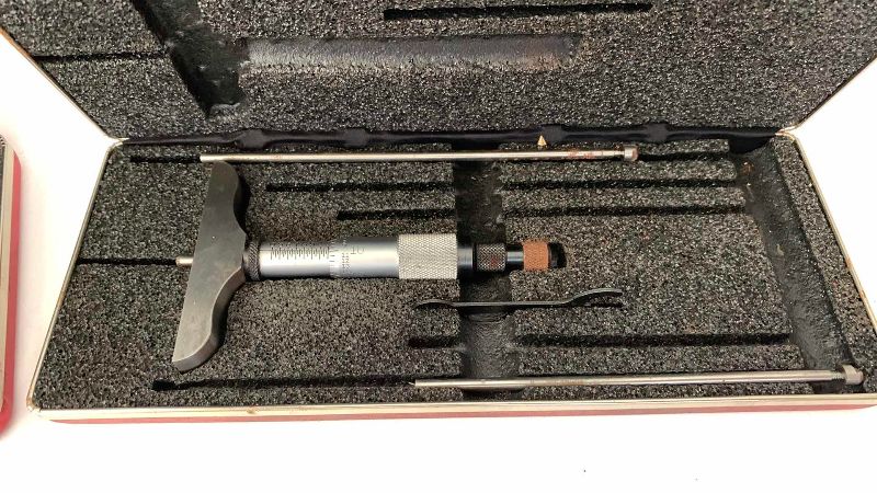 Photo 1 of 2 STARTETT MICROMETER DEPTH GAUGES