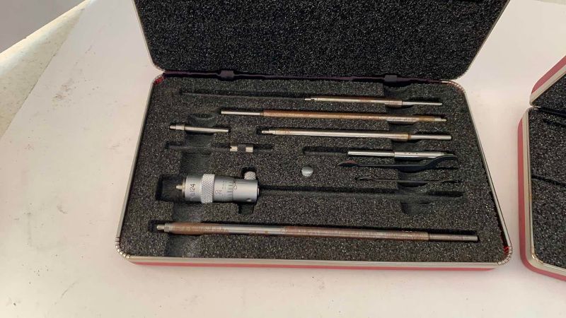 Photo 1 of 2 STARTETT MICROMETER DEPTH GAUGES