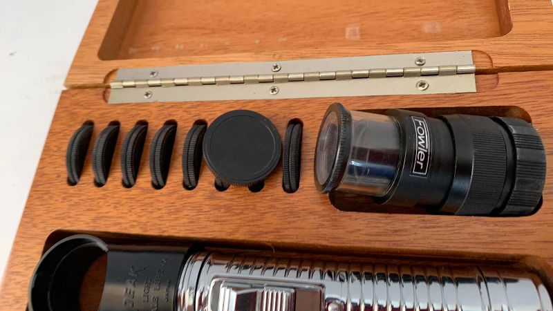Photo 1 of $275 PEAK FOWLER OPTICAL SCALE LUPE SET