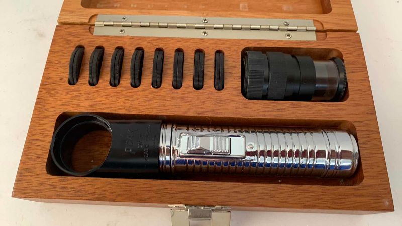 Photo 1 of $275 PEAK FOWLER OPTICAL SCALE LUPE SET