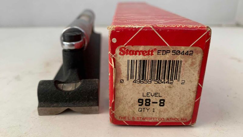 Photo 1 of STARRETT MACHINIST LEVEL