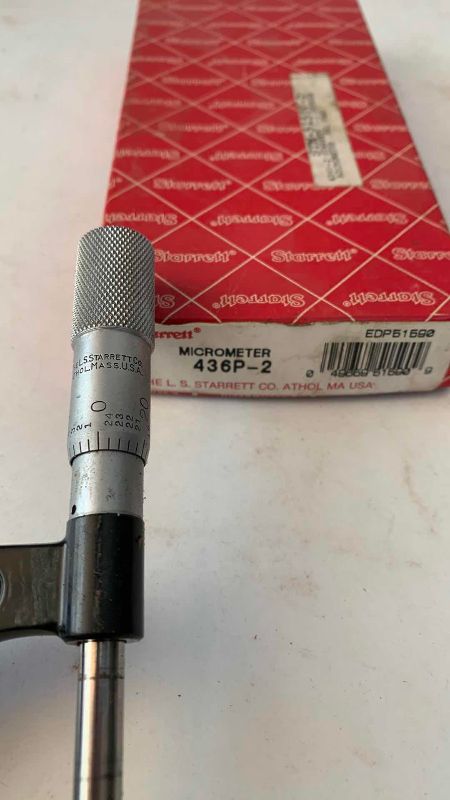 Photo 1 of STARRETT MICROMETER