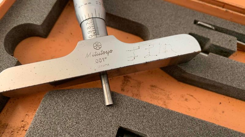 Photo 1 of MITUTOYO DEPTH MICROMETER