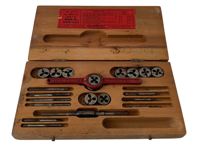 Photo 1 of GREENFIELD TAP AND DIE SET