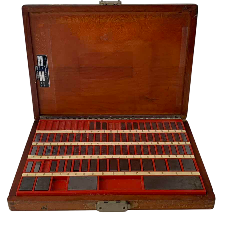 Photo 1 of ANTIQUE SET OF JOHANSSON GAUGE BLOCKS