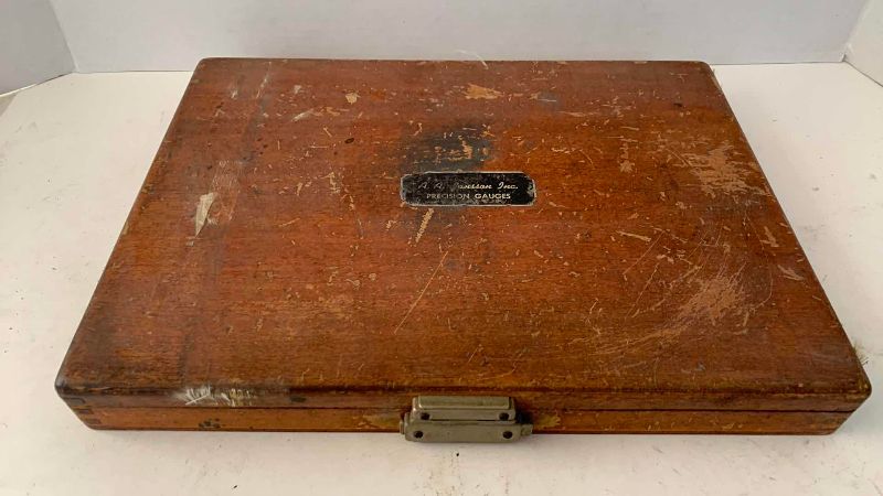 Photo 1 of ANTIQUE SET OF JOHANSSON GAUGE BLOCKS