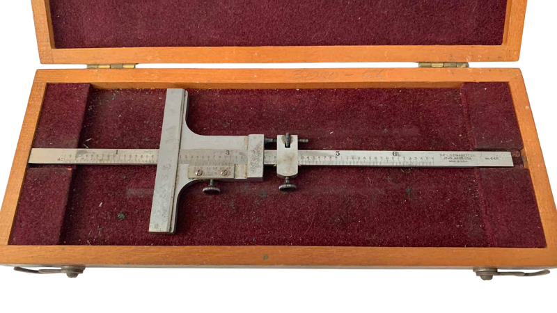 Photo 1 of STARRETT VERNIER DEPTH GAGE