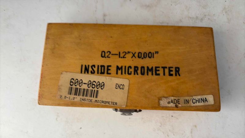 Photo 1 of INSIDE MICROMETER .2-1.2” X 0.001”